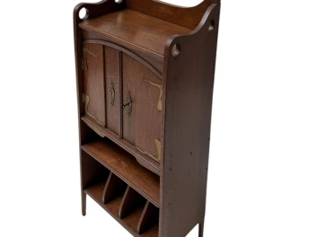 Arts & Crafts Art Nouveau Cabinet by H.P. Mutters & Zoon Den Haag, 1900s